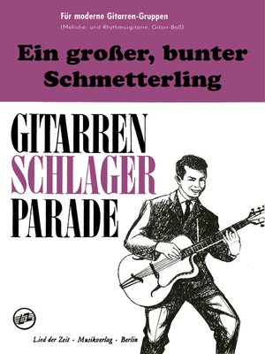 cover image of Ein großer, bunter Schmetterling